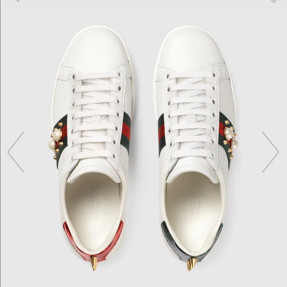 Gucci Ace Studded Sneakers